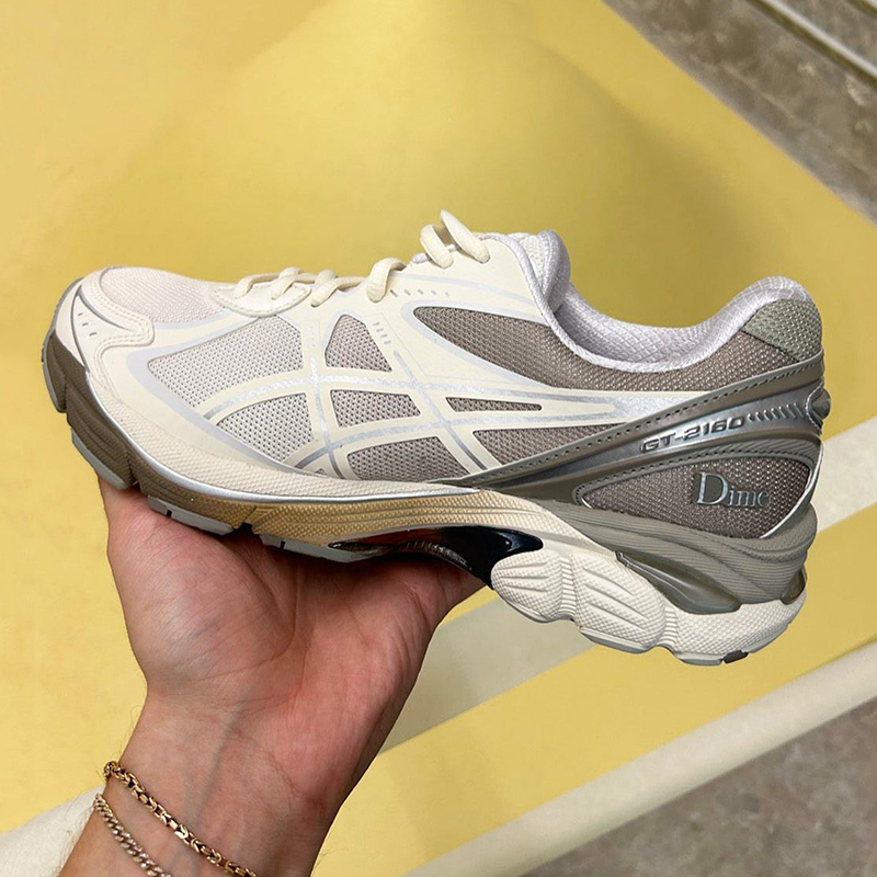 Dime x ASICS GT-2160亚瑟士联名款白灰渐变网面男女低帮运动跑鞋 运动鞋new 跑步鞋 原图主图