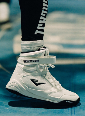 代购EVERLAST ELITE 2.0中帮米其林合作版白色男士实战耐磨拳击鞋