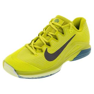 耐克男网球鞋 Nike 轻量缓震稳定抗滑高电压荧光绿