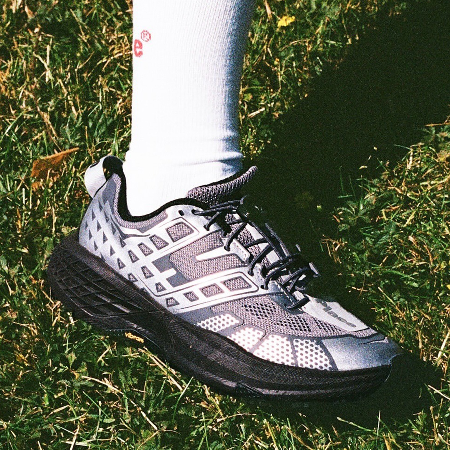 UNNA X HOKA ONEONE Speedgoat 2联名款复古银棕拼色男女越野跑鞋