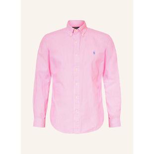 衬衫 polo 定制版 ralph 透气防皱立领窄背褶单排扣休闲 lauren男装