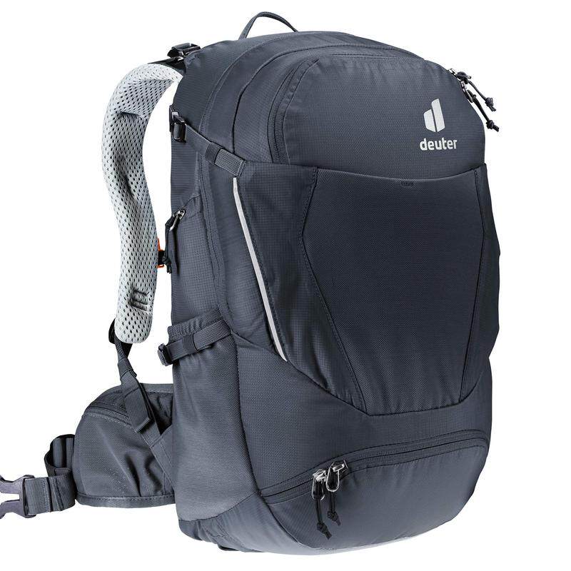 代购DEUTER男女骑行包防水拓展挂载尼龙网眼背板可调节铝架骑行