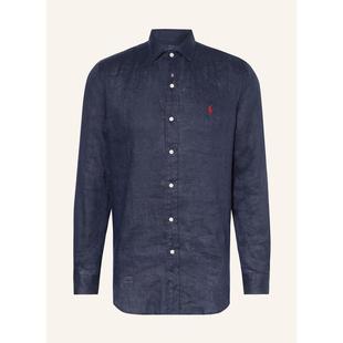 鲨鱼领背褶单排扣袖 polo 定制衬衫 ralph 口透气休闲西 lauren男士