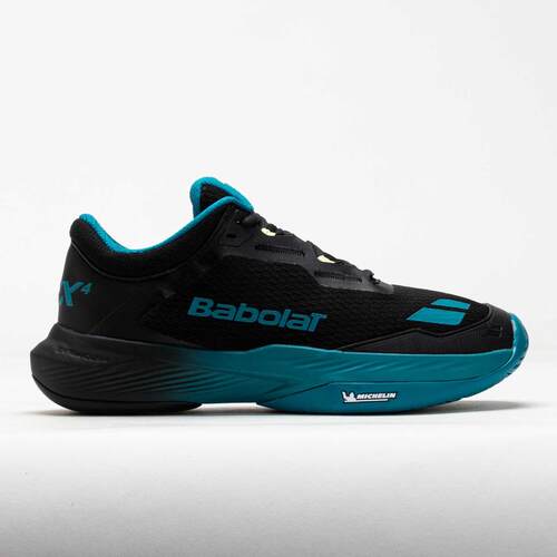 海外代购BABOLAT/百保力男士网球鞋缓震防滑宽楦网面网球比赛