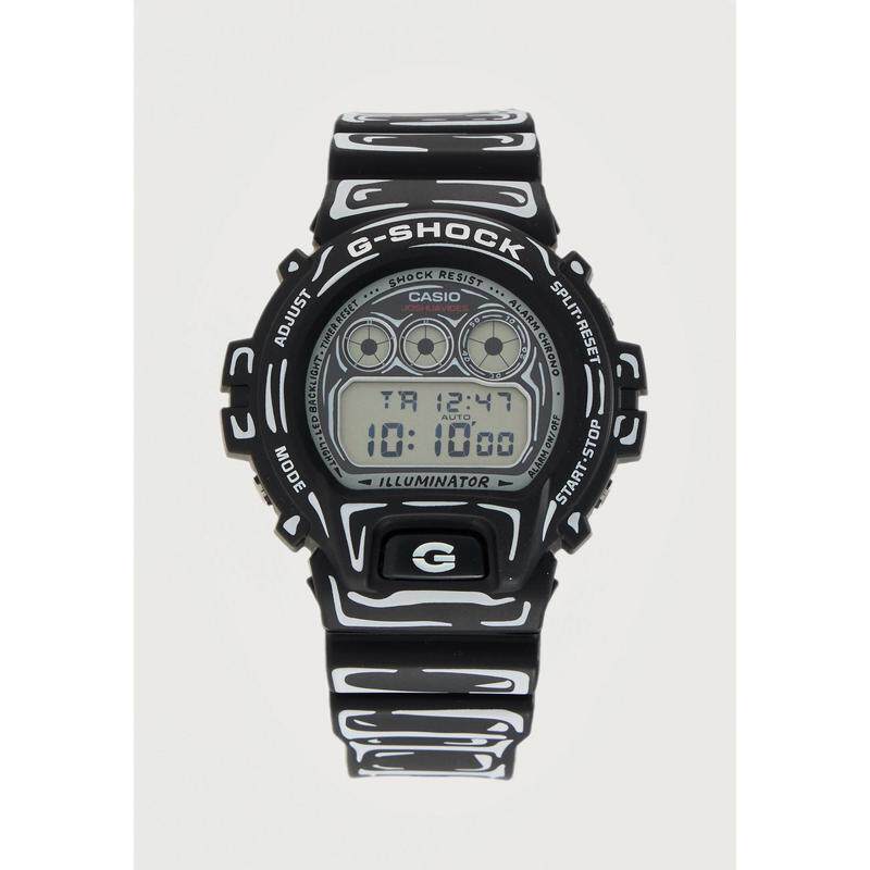 代购G-SHOCK男士腕表闹钟夜光计时日期黑色防水塑料合成带运动
