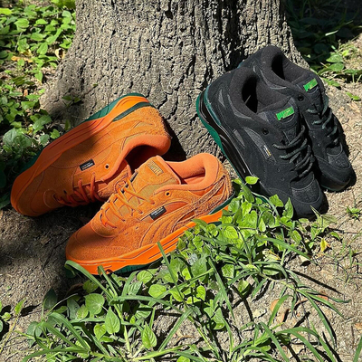 代购PUMA x CARROTS PUMA-180彪马联名款复古绒面革男女休闲板鞋
