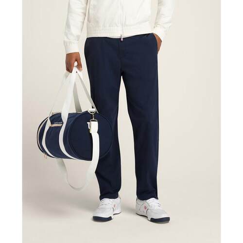 代购Wilson男士运动裤透气舒适保暖保暖灵活活动便捷穿脱深蓝色