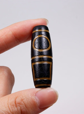 西藏天地天珠藏传法器至纯吊坠玛瑙玉髓民族风天眼项链毛衣链天然