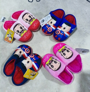正品实体店下架带防伪标儿童棉拖鞋男童家居鞋保暖舒适150～200码