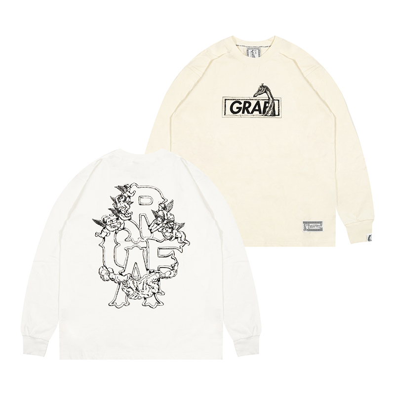 原创纯棉艺术家长袖GRAF&WU