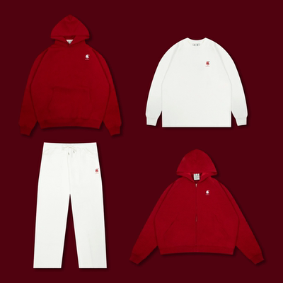 GRAF马年新春骑士四件套卫衣