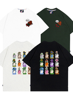 GRAF原创品牌【FlowerShop】12盆BooGhost可爱鬼2.0花卉T恤棉短袖