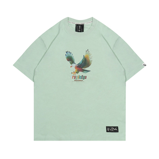 GRAF原创品牌【24Vol.3】FragilEagle易碎自尊心双关街头美式短袖