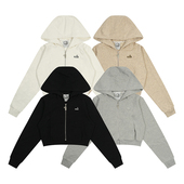 GRAF原创品牌 卫衣 女孩齐腰舒适日常套装 辣妹修身 鹿标美式