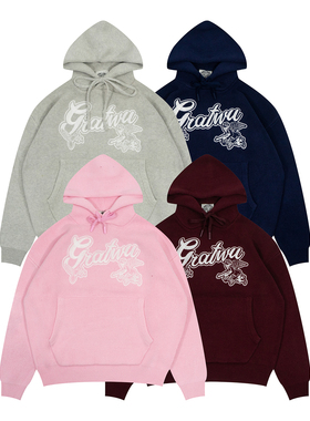 GRAF原创品牌【新春针织】TrustInGraf刺绣AK47天使针织帽衫毛衣