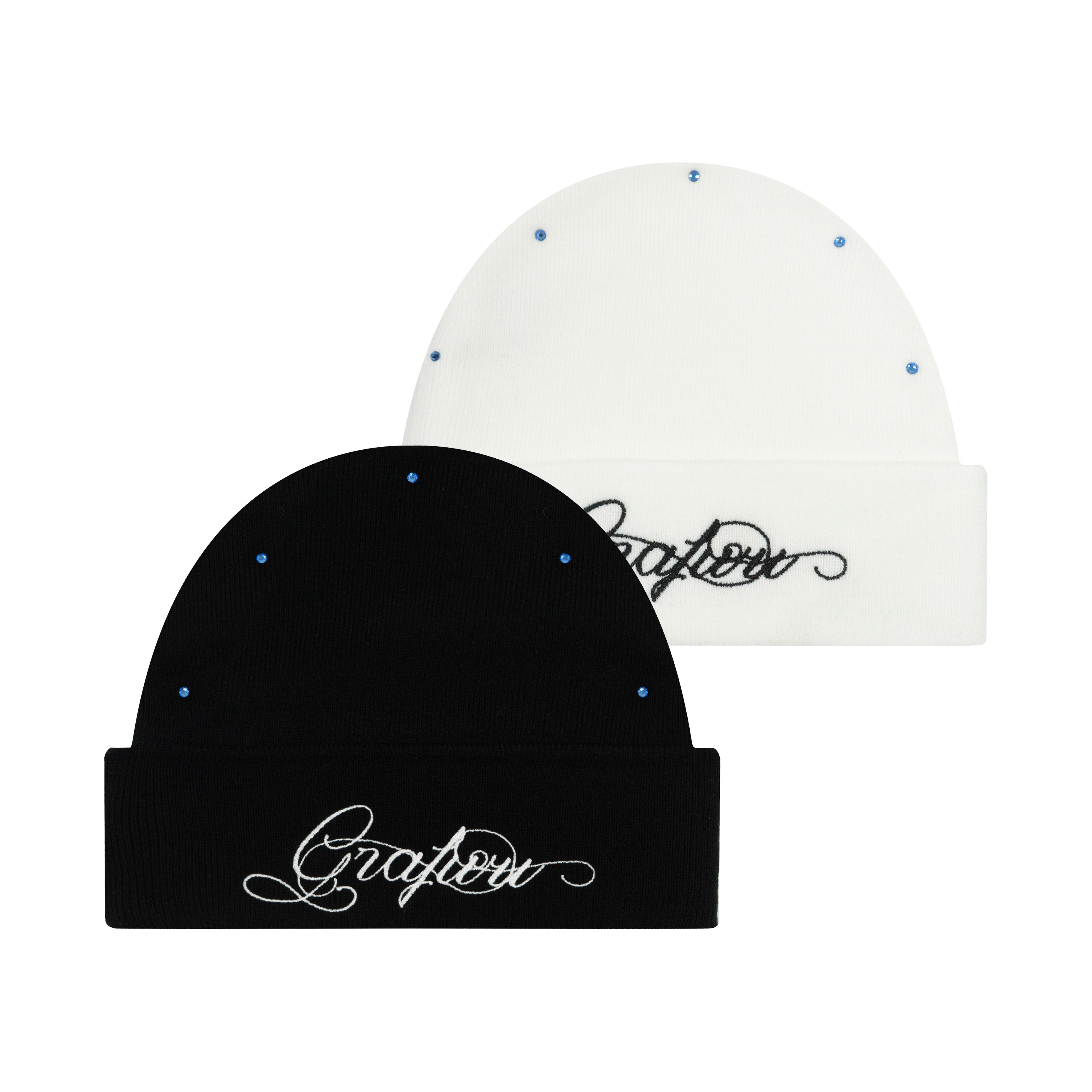 GRAF原创品牌基础款美式花体字母水钻舒适街头毛线针织冷帽子,服饰配件/皮带/帽子/围巾,帽子,淘宝优惠券,粉丝福利购,淘宝优惠卷