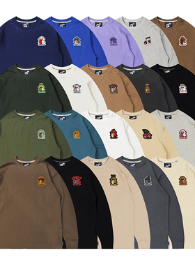 GRAF原创品牌BooGhost可爱天使恶魔篮球多款秋冬打底多色长袖T恤