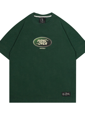 GRAF原创品牌【24Vol.3】RangeRover/HangOver宿醉街头美式短袖绿