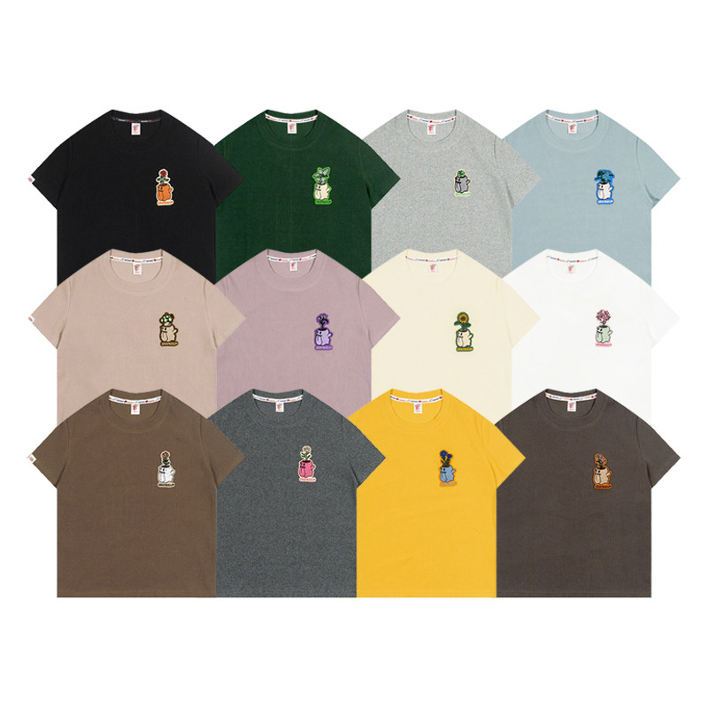 GRAF原创品牌【辣妹】BooGhost可爱鬼2.0花卉flower短款美式短袖