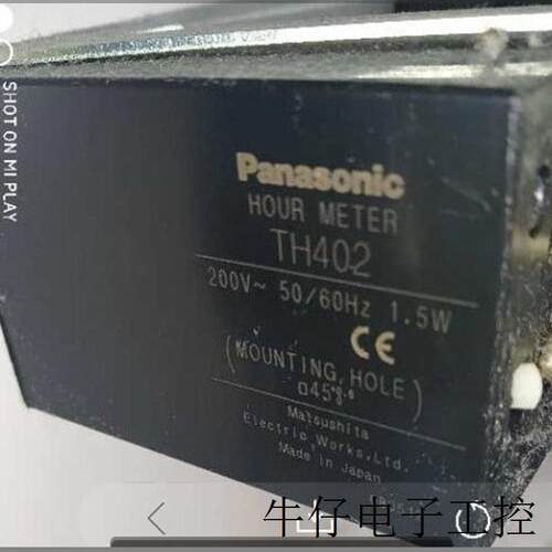 日本panasonic计时器 TH402   200V~50/60HZ 1.5w