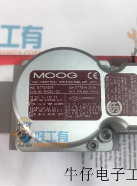 /MOOG 伺服阀 G771K208  现货