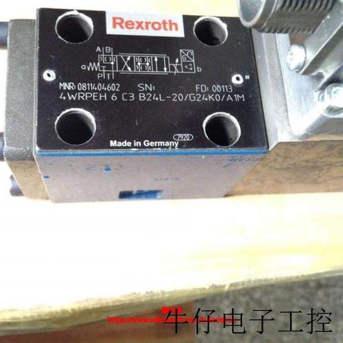 4WRPEH6C3B40L-2X/G24KO/A1M比例阀,订货号:0811404603