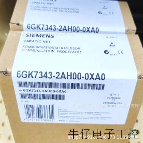 6GK 7343-2AH00-0XA0通讯模块CP343-2 6GK7343-2AHOO-OX AO
