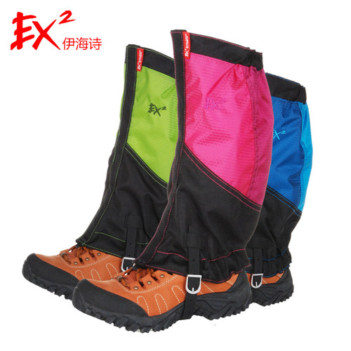 户外雪套登山脚套防水沙漠护腿套