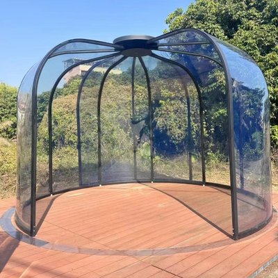 360度旋转推拉打开星空房阳光房