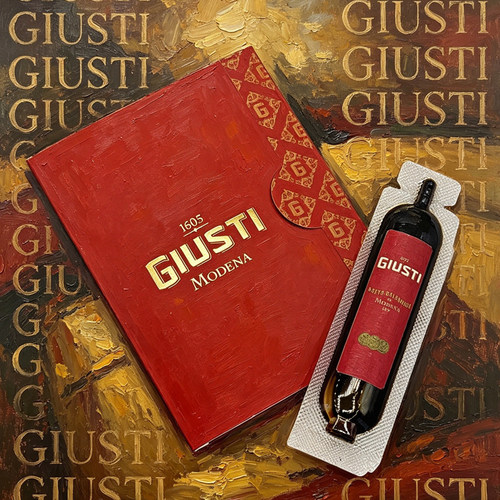 意大利黑醋进口giusti摩德纳巴萨米克醋酿造食醋黑醋汁10ml易撕装
