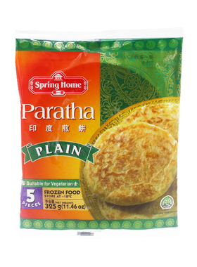 PRATA PLAIN SPRING新加坡进口第一家印度煎饼原味冷冻小吃半成品