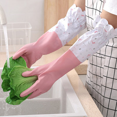 洗碗手套厨房防水家务洗衣服加绒