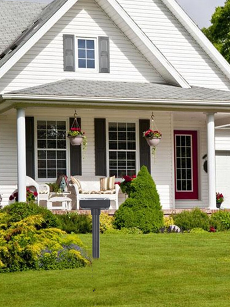 야외 태양열 초음파 전자 쥐 퇴치제 뱀 퇴치제 충전식 고출력 정원 농장 쥐 퇴치제