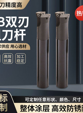 固定式双刃粗镗刀杆D26 27 28 29 30 32 35 37 40 42 50非标定制