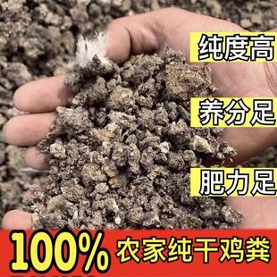 纯干鸡粪肥有鸡肥天然农家肥花卉果树蔬菜通用鸡屎肥纯干鸡粪块