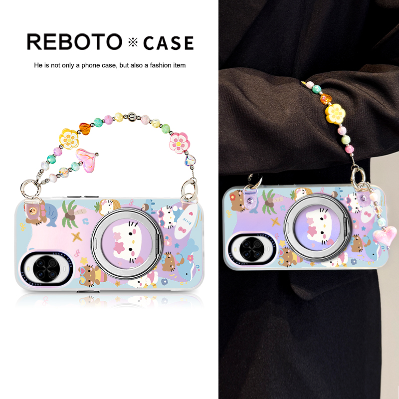 手提式冲浪kt适用于华为nova14手机壳新款nova13超火nova12防摔nova11超好看nova14pro高级14ultra可爱带支架