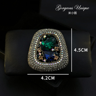 高档别致衬衫 领口领结胸针精致复古女士胸花晚宴礼服别针配饰1635