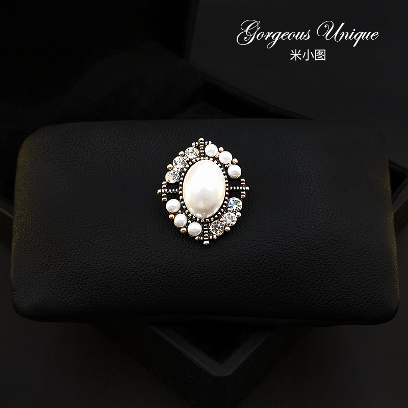 米小图复古配饰西服现货小胸针