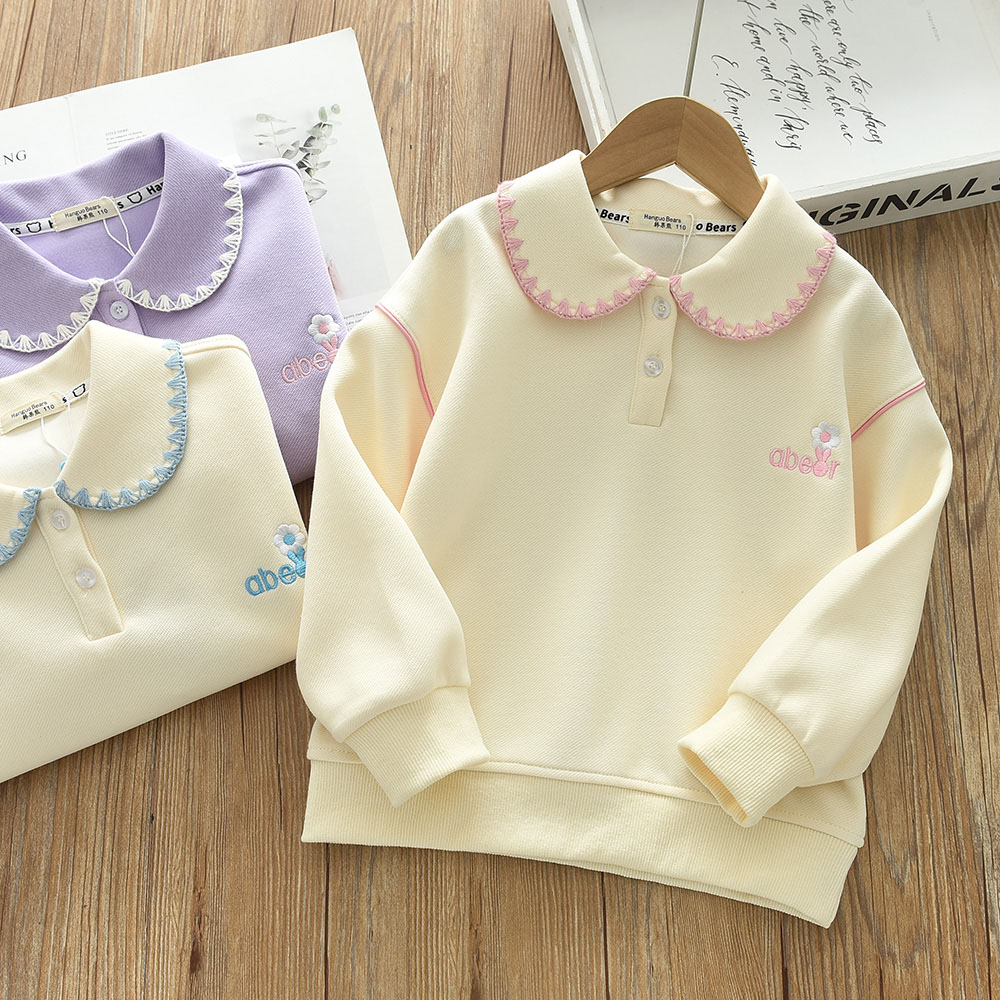 好清新的女孩春秋款卫衣