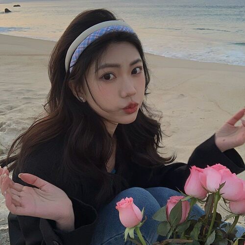 爆款森系头箍超仙细款格子小清新发箍女2026新款外出百搭精致发卡
