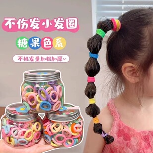 儿童小皮筋女扎头2025新款 不伤发宝宝头绳女童发圈橡皮筋耐用发绳