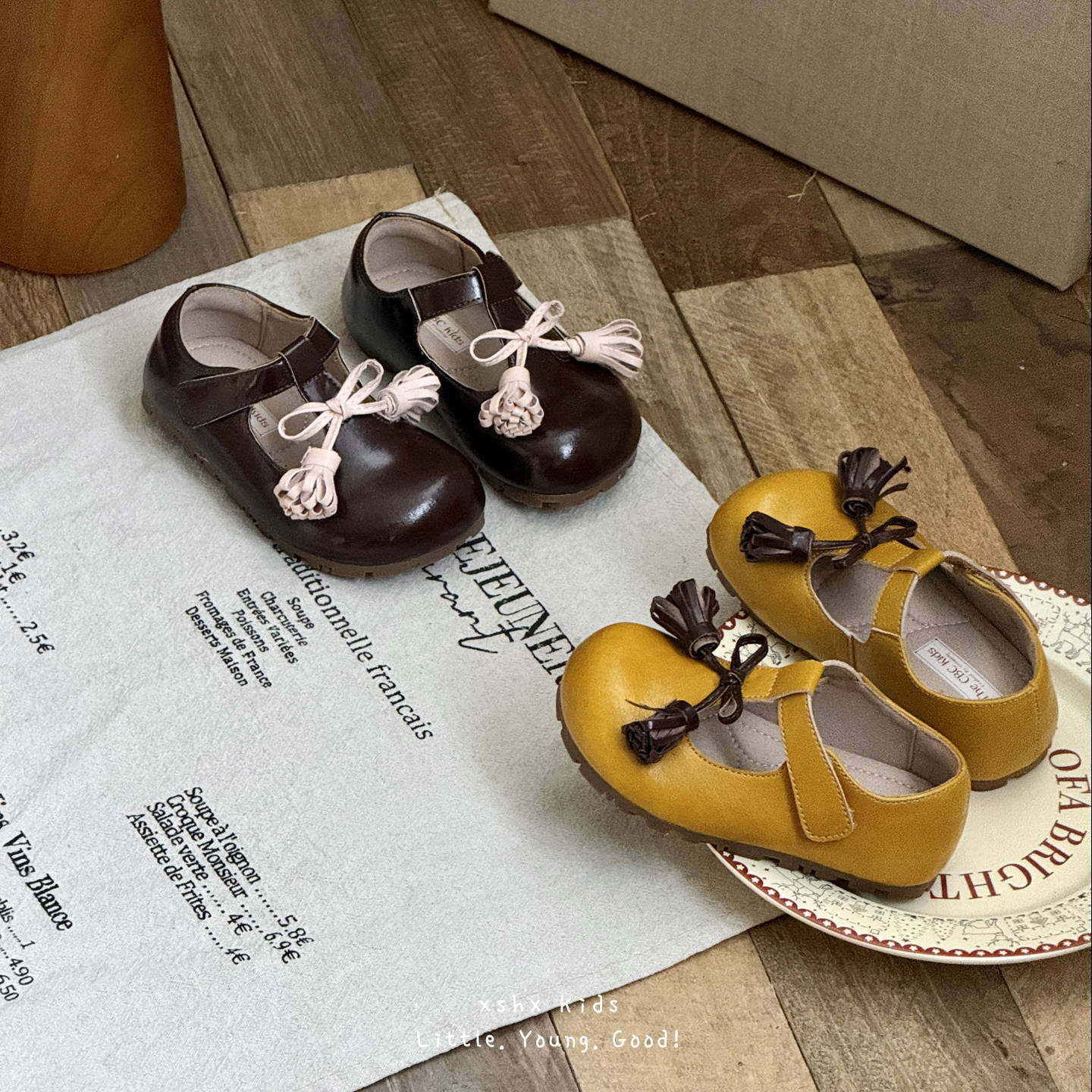 SHE IS EMMA春夏新款 中古小穗花丁口小皮鞋女童透气软底玛丽珍,运动鞋new,童鞋/青少年鞋,淘宝优惠券,粉丝福利购,淘宝优惠卷