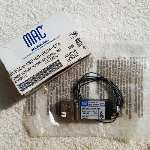 咨询（）MAC电磁阀34C-N00-GFSA-0BL现货报价