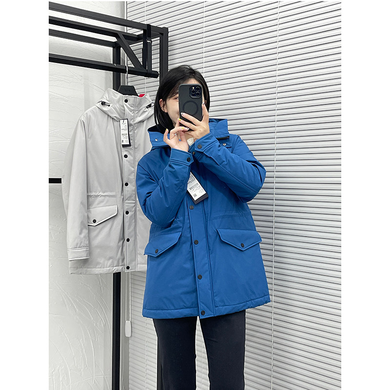 CHIOSTUDIOS韩国原单外贸女士棉服冬季新款外套上衣女连帽百搭123