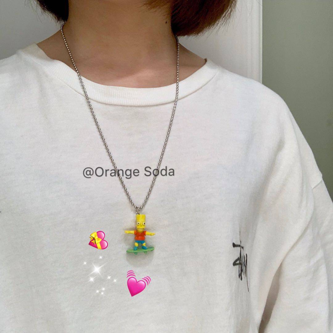 【Orange Soda】土酷童趣饰品 滑板辛普森 公仔吊坠 情侣项链包邮在类目 饰品/流行首饰/时尚饰品新, 项链中 - 来自Buy2taobao.com提供专业的淘宝代购服务