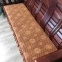 Mùa đông dày sofa gỗ đệm ren sang trọng chống trượt Trung Quốc gỗ gụ ghế sofa văn phòng ba ghế đệm - Ghế đệm / đệm Sofa thảm trải ghế sofa