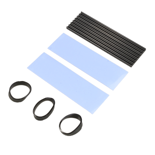 笔记本PCIE M2固态硬盘散热片2280SSD散热器M.2NGFF散热马甲NVMESSD固态硬盘散热马甲片超薄全铝NVMe硬盘散热