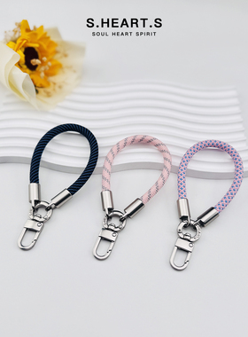 SHEARTS电话挂绳手腕款好看高级感防摔防丢腕绳手机壳手提短挂链