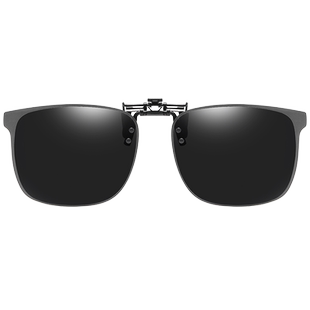 墨镜夹片男近视偏光太阳眼镜开车专用可上翻防紫外线钓鱼驾驶眼睛