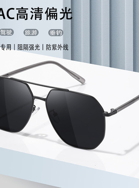 2024新款墨镜男士开车专用高清偏光太阳眼镜司机驾驶员防紫外线潮